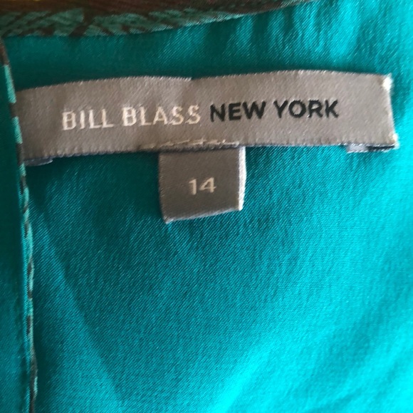 Bill Blass New York Chris Benz Flutter Top Blouse - Picture 5 of 5